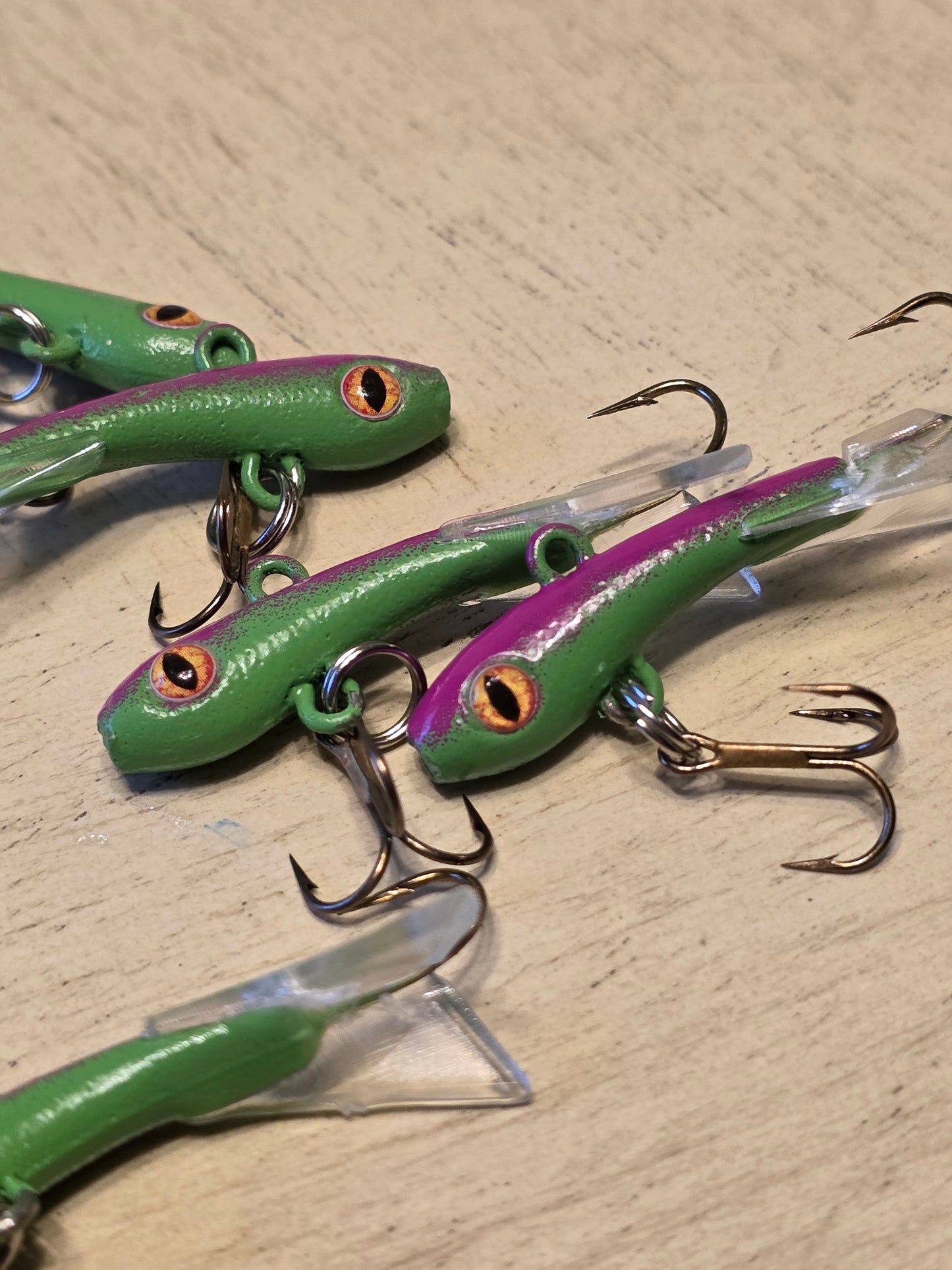 1/4 Ounce "Green Stoney Fish Whistler" Fishgasm Flyer