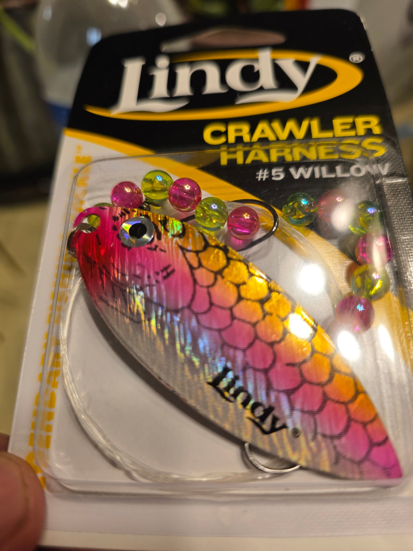 Lindy Walleye #5 Willow Blade Alewife Crawler Harness