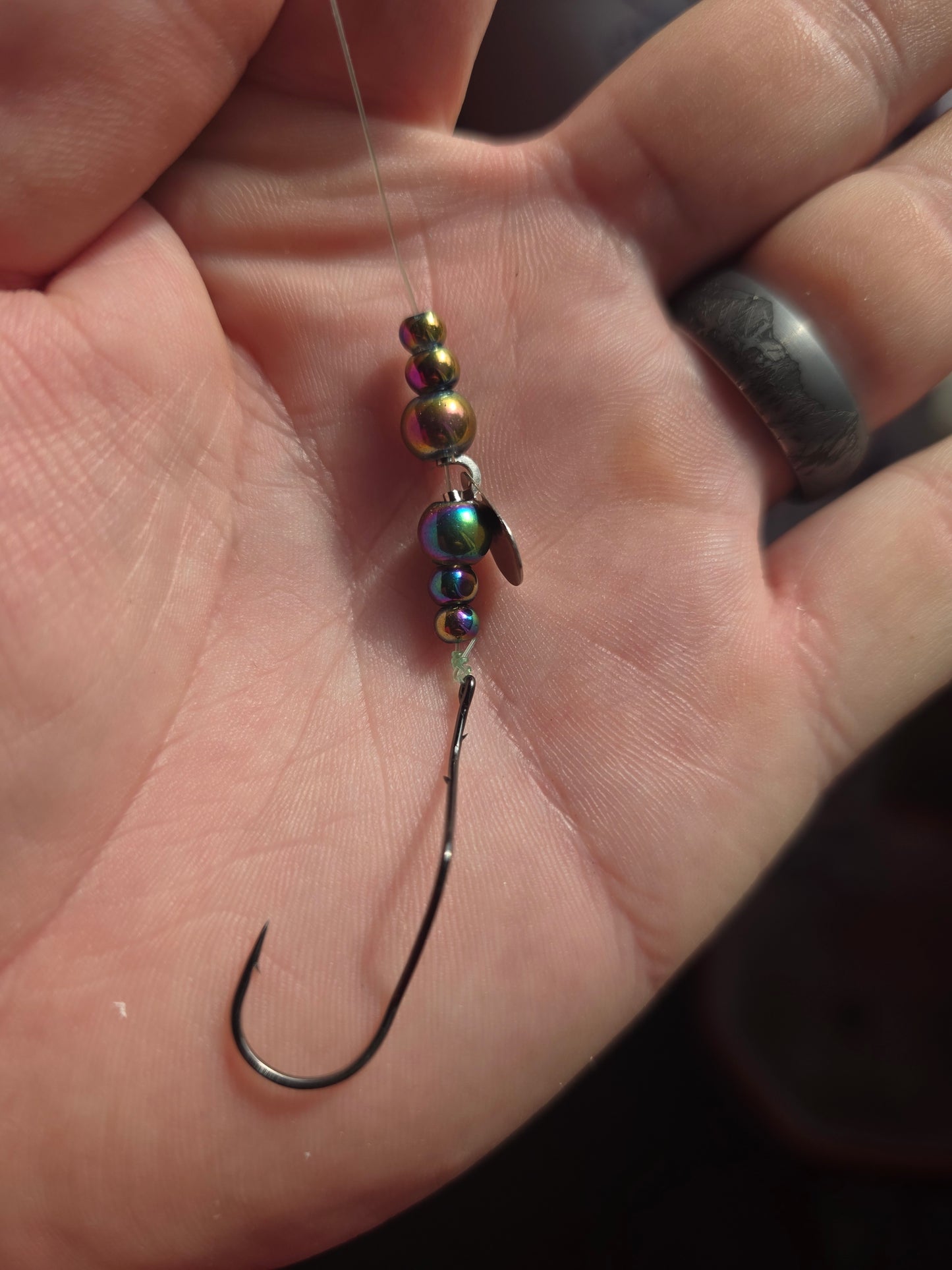 Iridecent Super Slow Death Crawler Trolling Rig