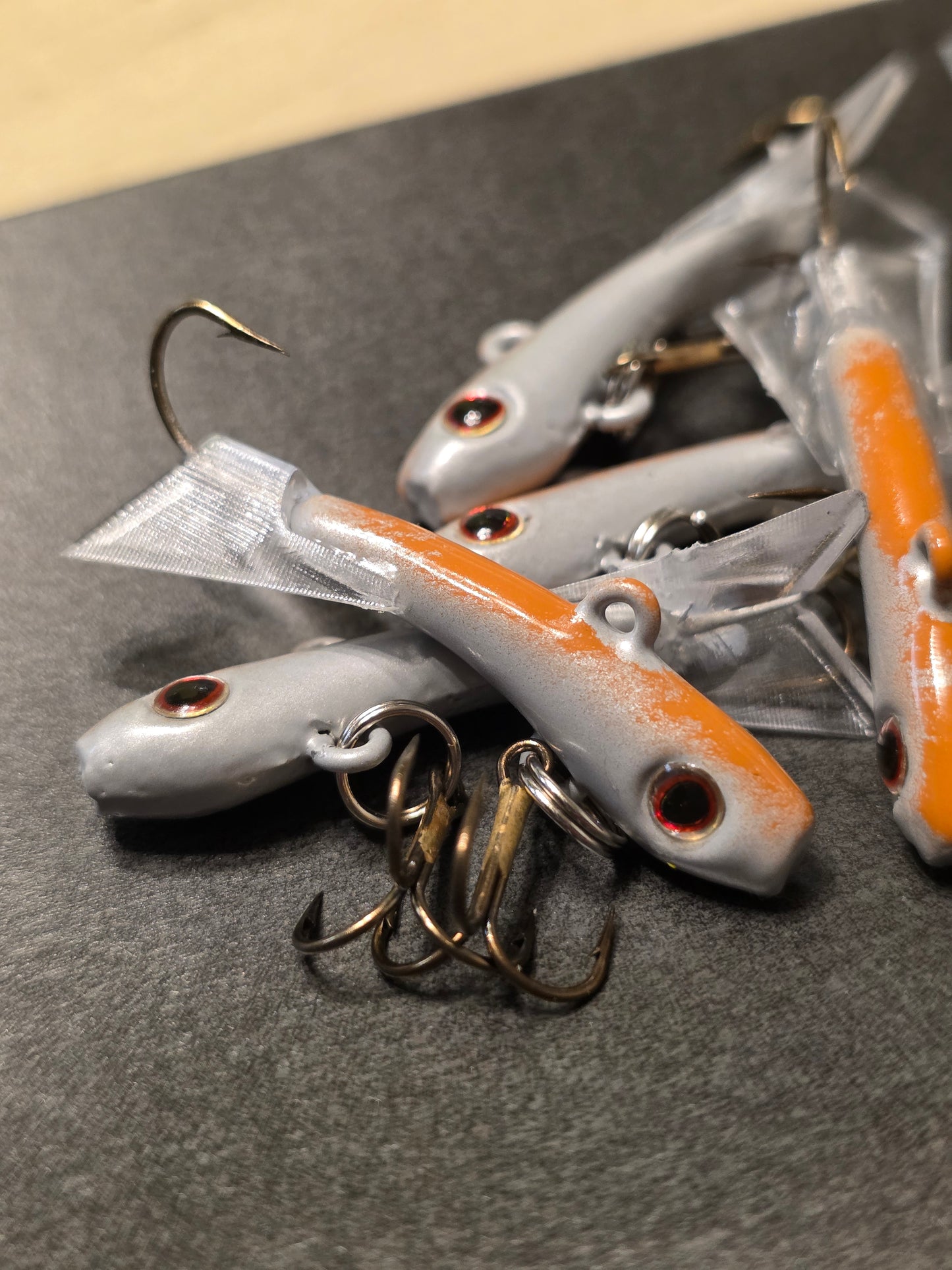 1/4 Ounce "Brown Back Silver Sucker" Fishgasm Flyer