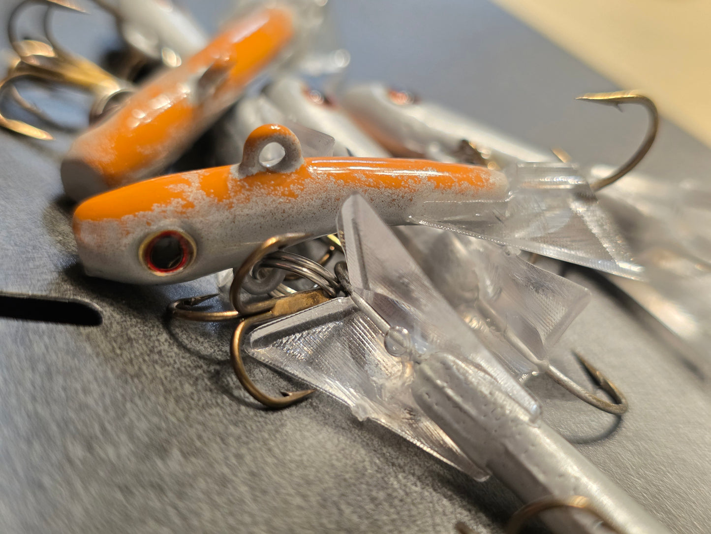1/4 Ounce "Brown Back Silver Sucker" Fishgasm Flyer