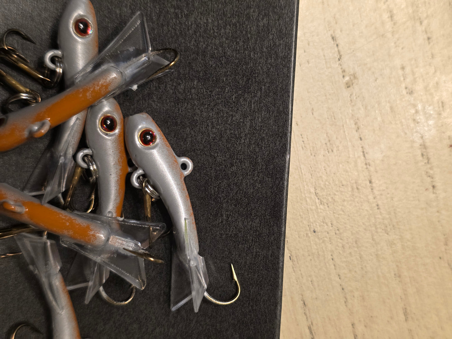 1/4 Ounce "Brown Back Silver Sucker" Fishgasm Flyer