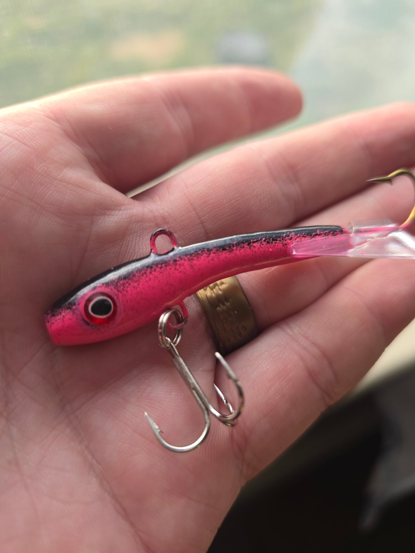 3/4 Ounce "Pink Angry Lady" Fishgasm Flyer