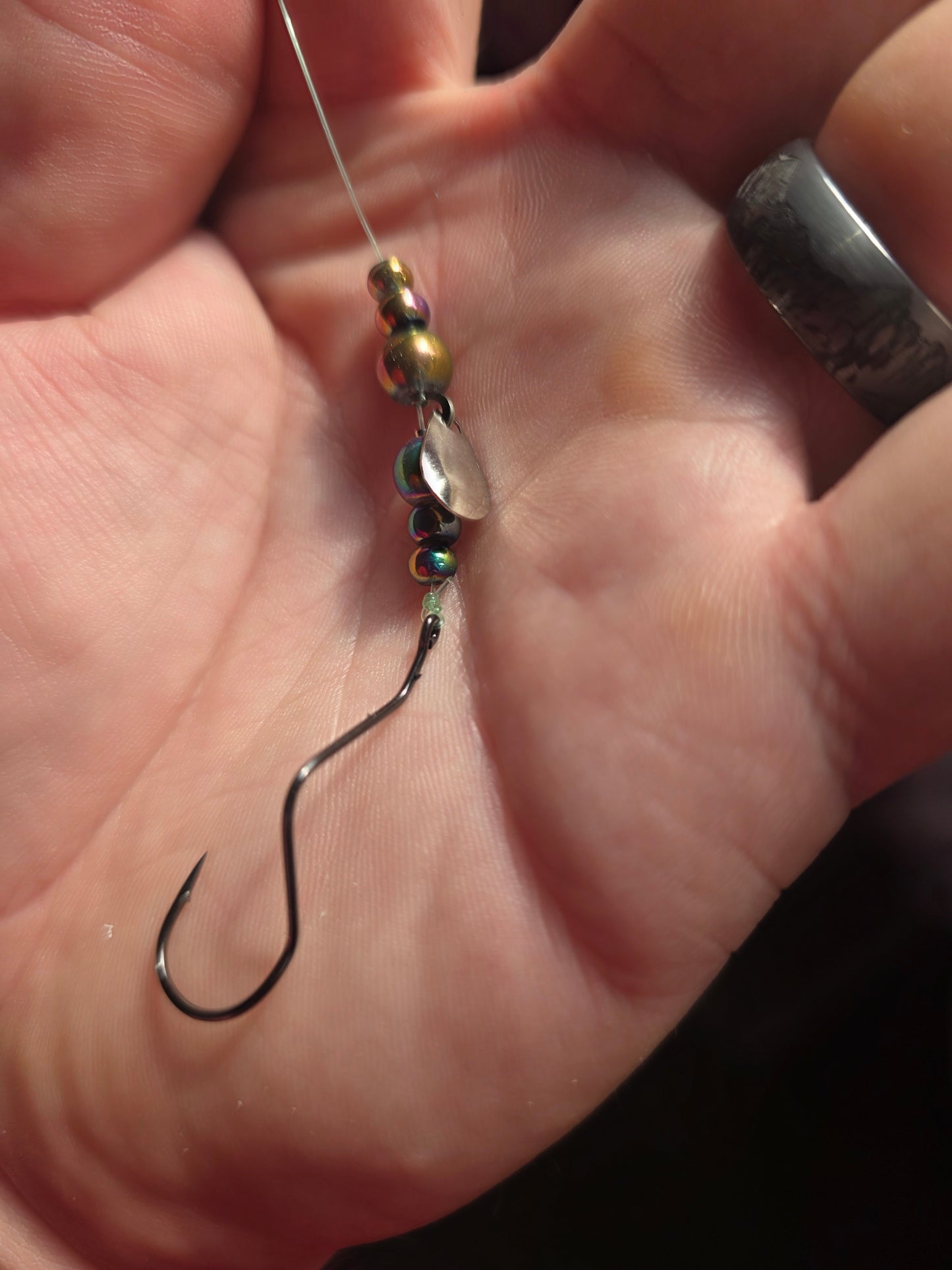 Iridecent Super Slow Death Crawler Trolling Rig