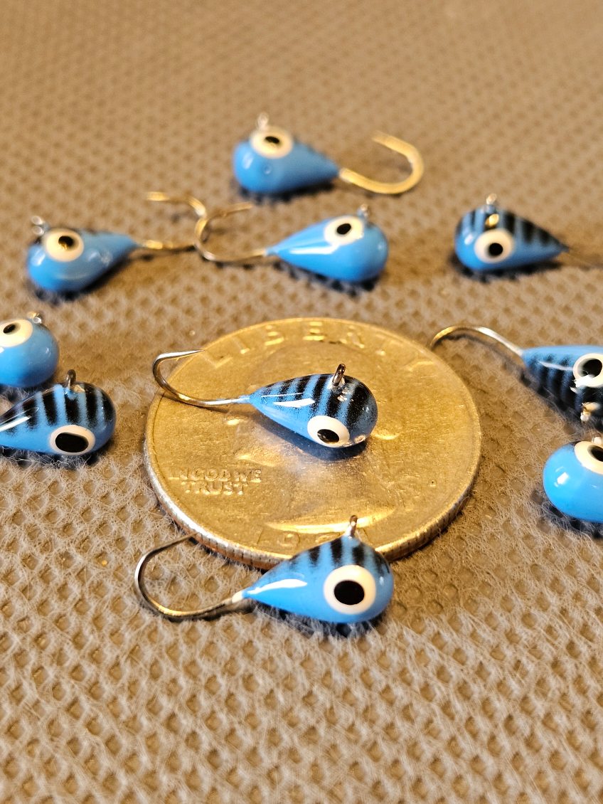 5mm Blue Knight Tungsten Jig