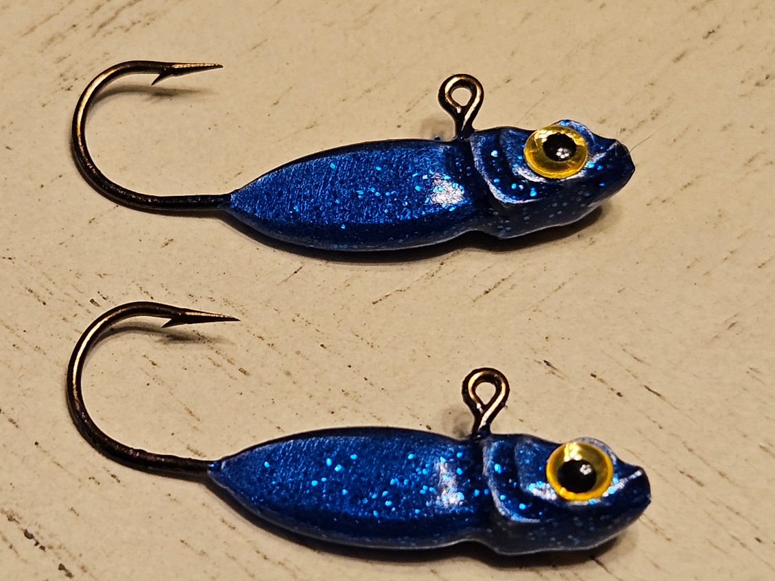 Blue Sapphire Walleye Fry