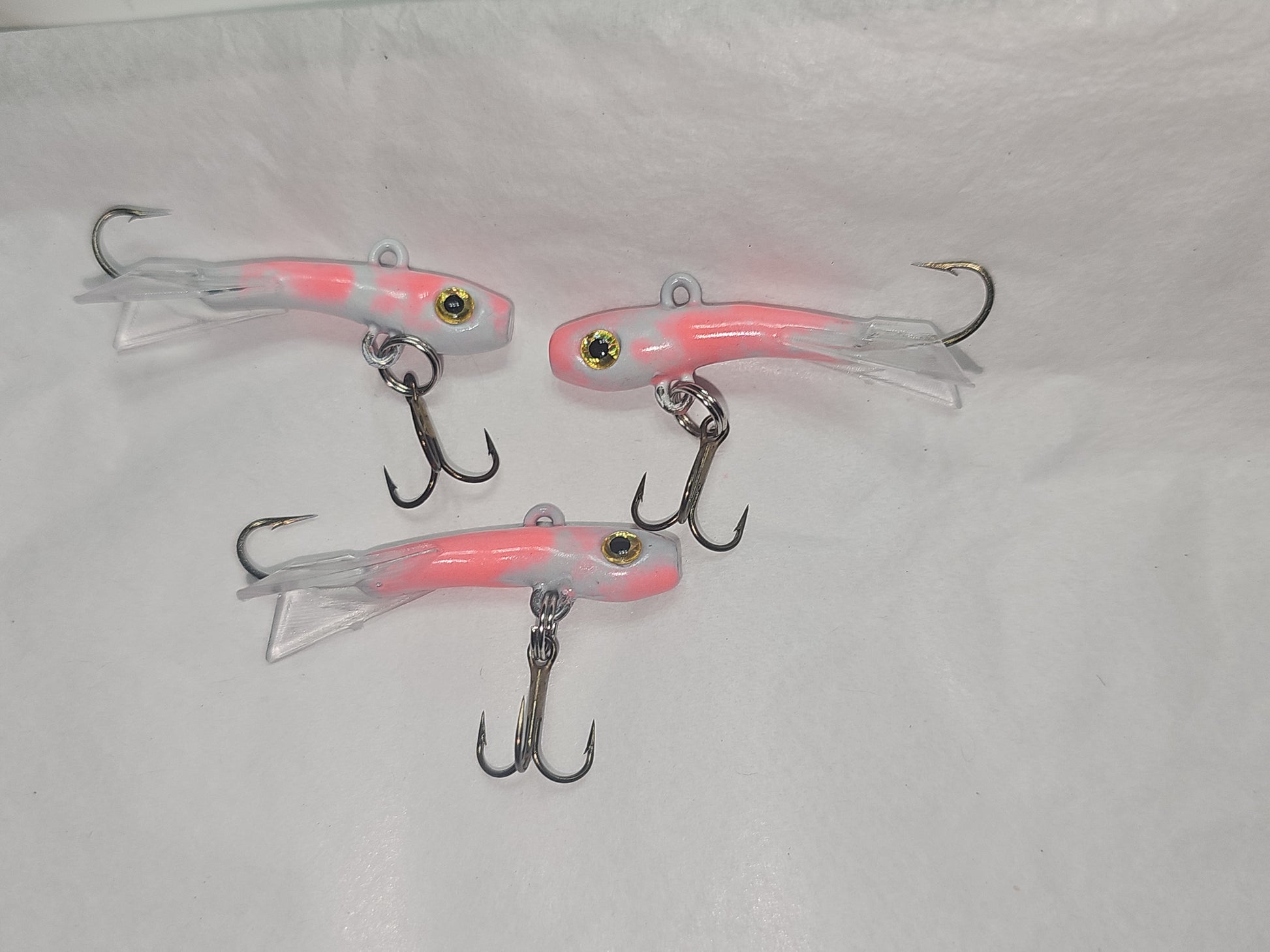 blood red light fishing lure 1/4 Ounce Fishgasm Flyer Bloody Koi (Glows red!) – Fishgasm Outdoors LLC