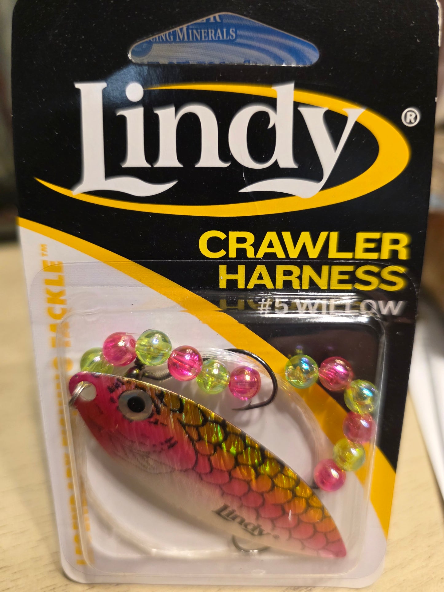 Lindy Walleye #5 Willow Blade Alewife Crawler Harness